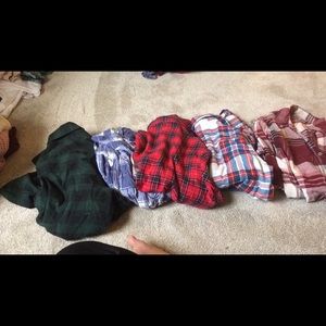 Plaid shirts